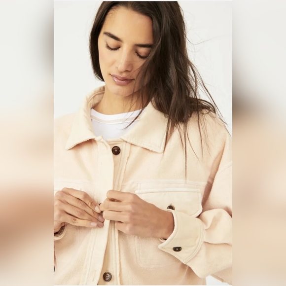 NWOT Free People Ruby Jacket in Sweetheart Sunrise Size Large $128 - Picture 3 of 14
